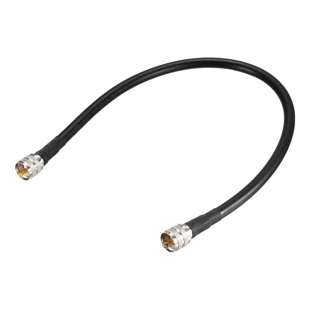 Rg8x Coax Cable With Pl 259 Male Connectors For Cb Ham Radio 05m 164ft 