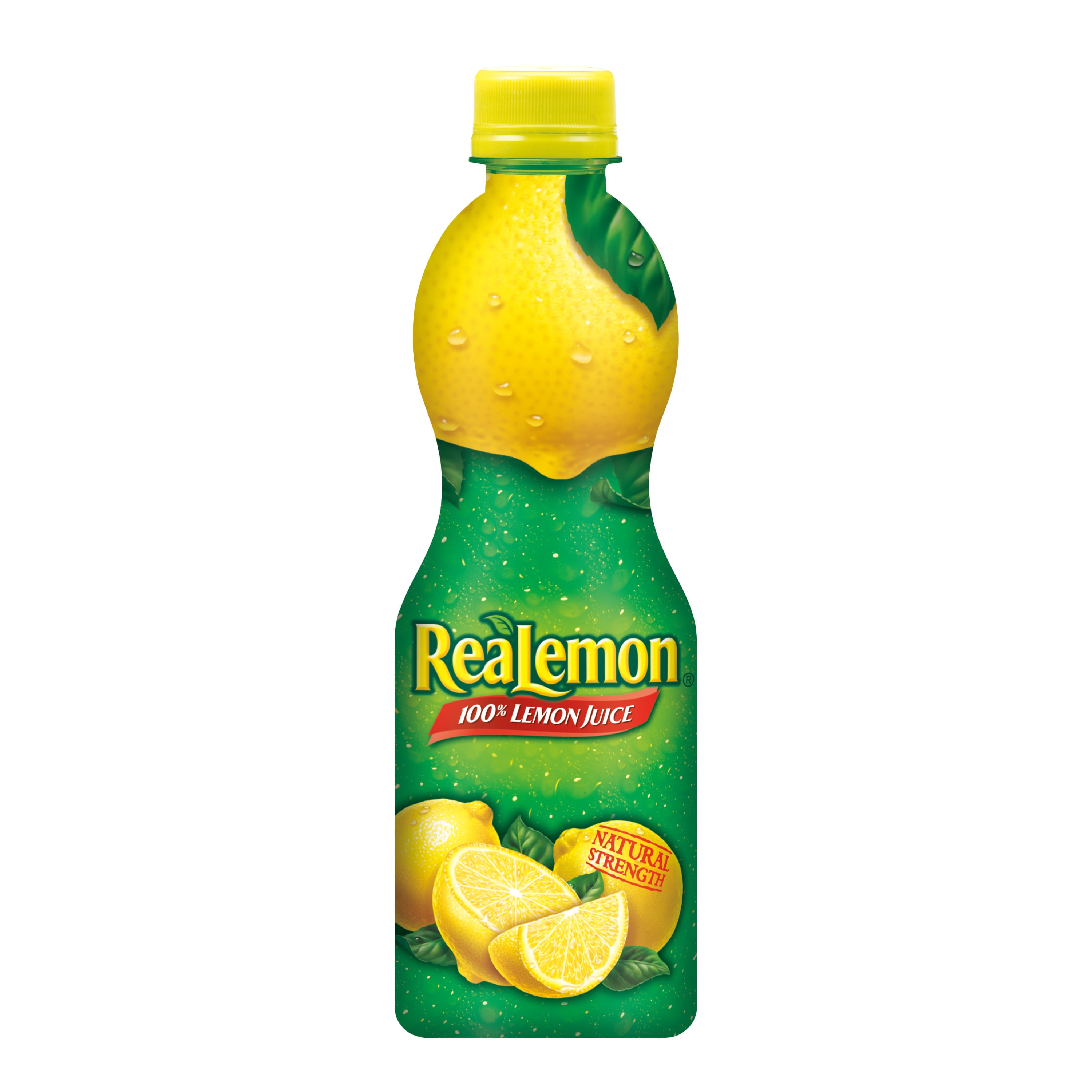(4 pack) ReaLemon 100% Lemon Juice, 8 oz Bottle
