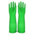 thumbnail image 2 of Xinyolin 1 Pair Dishwashing Gloves Waterproof Stain-Resistant Non-Slip Design Easy to Clean Heat-Insulated Gloves Kitchen Cleaning Tool, 2 of 7