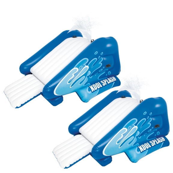 Intex Kool Splash Inflatable Play Center Swimming Pool Water Slide (2 Pack)