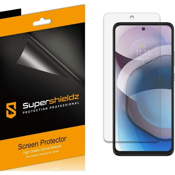 (3 Pack) Supershieldz Anti-Glare (Matte) Screen Protector Designed for Motorola One 5G Ace / One 5G UW Ace/ Moto G 5G (2020)