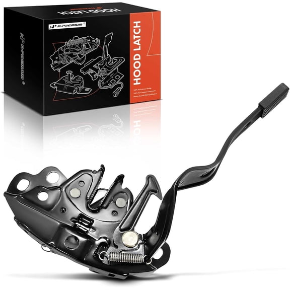 A-Premium Hood Latch Lock Assembly Compatible with Nissan Vehicles - Altima 2013 2014 2015 Sedan - Front Side, Replace# 656019HP1D