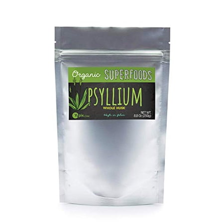 Yupik Organic Whole Husk Psyllium 95%  8.8 Ounce
