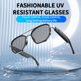 thumbnail image 4 of New smart Bluetooth glasses for listening to music, making phone calls, driving, UV resistant polarized lenses, sunglasses GS17, 4 of 13