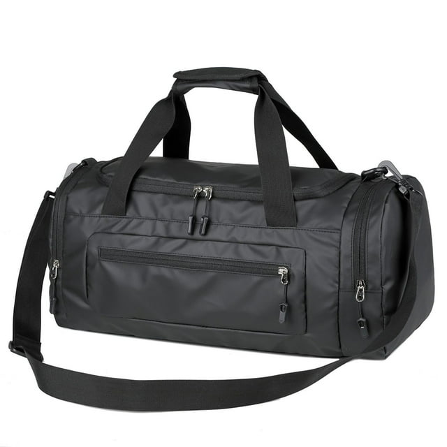 Ejercicios para Exteriores para Hombres para Viajes Negocios Compartimento Independiente para Zapatos Con Separación Ropa Seca Y Húmeda (negro)