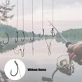 thumbnail image 3 of Opolski 6Pcs/Group Fishing Hair Rigs Barbed Barbless High Carbon Steel High Strength Lightweight Carp Hair Rigs for Sea, 3 of 8