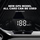 thumbnail image 4 of Velocímetro Gps Digital Para Coche Coche Digital GPS Speedo Pantalla LED Smart Head Up Display Fuente grande (KMH blanco), 4 of 8