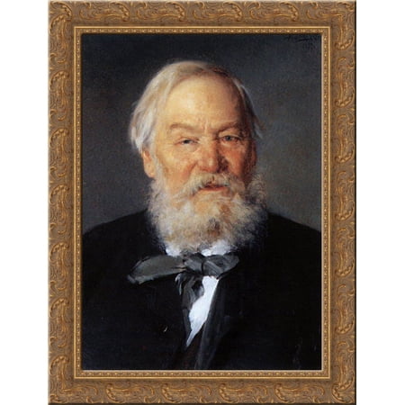 Portrait of Alexei Ivanovitch Strelkovsky 20x24 Gold Ornate Wood Framed Canvas Art by Makovsky, Vladimir