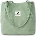 thumbnail image 1 of Bienvenido Bolso de lona verde frijol, 1 of 5