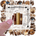 thumbnail image 4 of 35pcs-50pcs Retro Chocolate Stickers PVC Stationery Stickers Kids Stickers for Laptop Suitcase Phone, 4 of 9