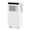 White control panel, variant on 8,000 BTU Portable Air Conditioner – 3-in-1 AC Unit with Fan & Dehumidifier, Remote, 24H Timer, Window Kit, Quiet Sleep Mode for Rooms up to 350 Sq.Ft, Bedroom, Home Office, Apartment