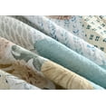 thumbnail image 5 of WannaToo Cotton Bedspread Quilt Set for All Season, Light Green Patchwork, Queen, 5 of 6