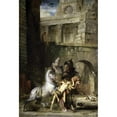 thumbnail image 3 of Moreau, Gustave 11x14 Black Modern Framed Museum Art Print Titled - Les Chevaux de Diomede, 3 of 5