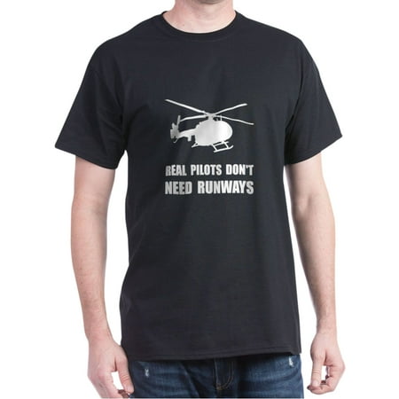 Helicopter Graphic - CafePress - Helicopter Pilot Runways T-Shirt - 100% Cotton T-Shirt