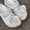 【Large Pearl Flower】6 shoe buckles, variant on New shoe flower accessories, shoe flower decoration, three-dimensional decorative bone white flowers, pearl chain ornaments, DIY shoe buckles