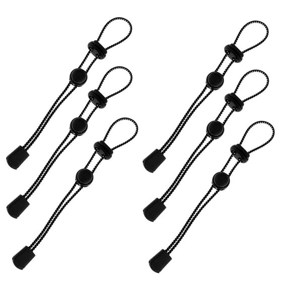 FRCOLOR  6 Pcs Climbing Sticks Replacement Straps Hiking Accessories Black