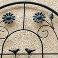 thumbnail image 5 of MAYEERTY 2 Pack Metal Garden Trellis 71 x 19.7 Inch Rustproof Climbing Plants Support Black Outdoor Flower, 5 of 6