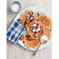 thumbnail image 5 of Heart-shaped Waffle Maker with Retro Design, 1000W, Black, 5 of 5