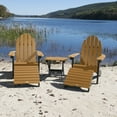 thumbnail image 2 of 2 Essential Adirondack Chair with 1 Essential Folding Side Table & 2 Essential Folding Ottomans, 2 of 2