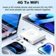 thumbnail image 3 of Enrutador 4G LTE con Módem WiFi 6 y Tarjeta SIM Compatible con 10 Conexiones de Dispositivos. Enrutador Inalámbrico Móvil para Asia, África y Europa., 3 of 5