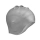 thumbnail image 4 of Gorro de natación de silicona, gorro de natación de playa para mujeres, hombres, entrenamiento y competición Gris, 4 of 8