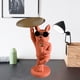 thumbnail image 3 of Almacenamiento de animales con gafas Figuras Decoración del hogar Llave Color naranja Zulema Bandejas decorativas, 3 of 7