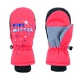 thumbnail image 2 of Yanyanz Gloves Mittens, Snowboard Breathable Touchscreen Ski Gloves Warm Winter Snow Gloves Gloves Children's Gloves, Gloves Pink XS, 2 of 7