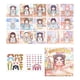 thumbnail image 1 of 12 pegatinas de princesas para vestir tu propia cara, pegatinas faciales DIY para niños, álbumes de recortes Estilo E, 1 of 9