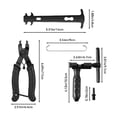 thumbnail image 5 of Kit Pinzas Cortador Extractor De Pernos De Cadena Bicicleta NEGRO, 5 of 5
