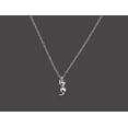 thumbnail image 1 of Thea Collier Pendentif Chat en Argent Sterling 925 pour Femmes – Chaîne 45 cm (18′′), Fini Anti-Ternissement E-Coat, 1 of 7