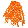 thumbnail image 1 of Unique Bargains 12 Count 6' Large Curly Bows for Gift Wrapping Curling Ribbon with Self Adhesive for Gift Wrap, Orange, 1 of 7