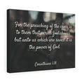 thumbnail image 5 of Scripture Walls  The Cross 1 Corinthians 1:18 Bible Verse Canvas Christian Wall Art Ready to Hang Unframed, 5 of 16
