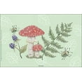 thumbnail image 4 of DIAMOND DOTZ® Mushroom Garden Zipper Pouch Diamond Painting Kit, 4 of 12
