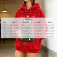 thumbnail image 4 of LWFFDAW Womens Christmas Pet Pouch Hoodie Xmas Tree Print Sherpa Fleece Hoodies Winter Warm Fuzzy Hoodie Long Sleeve Hooded Sweatshirts with Pockets, 4 of 6