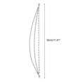 thumbnail image 2 of Unique Bargains 1 Pc Portable Triple Layer Pearl Handbag Straps for Dating Silver Tone Metal Plastic, 2 of 5