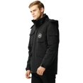 thumbnail image 4 of Orolay Men's Warm Parka Jacket Anorak Winter Coat with Detachable Hood, 4 of 4