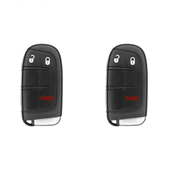 Replcament Smart Key Fob for Dodge Durango 2014 FCC M3N-40821302 M3N40821302 Part Number 68066349AD 68066349AG 68066349 Pack of 2