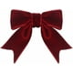 thumbnail image 1 of Burgundy Small Velvet Christmas Bows For Christmas Tree Wreath Gift Wrap Crafts Wedding Party Bows For Snack Bags Baking Candy Bags Home Decoration, 1 of 2