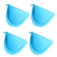 thumbnail image 2 of Queroig 4Pcs Silicone Oven Mitts Heat Resistant Kitchen Mittens Pinch Mitts Anti-Scald Silicone Potholders Non-Slip Cooking Mitts Versatile Mini Oven Mitts, 2 of 7