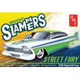 thumbnail image 1 of 1958 Plymouth Fury "Street Fury" Slammers Snap Modèle de Voiture en Plastique Échelle 1:25, 1 of 5