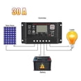 thumbnail image 3 of EGNMCR 30A Solar Panel Controller Battery Charge Regulator 12V/24V Auto With USB control Adapter, 3 of 6