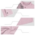 thumbnail image 6 of Betivan Men Printed Fashionable Casual Loose Button Placket Long Sleeve Stand-up Collar Blouse Shirt, 6 of 7
