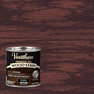 Varathane Premium Oil-Based Wood Stain, Black Cherry, Half Pint