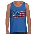 thumbnail image 1 of Awkward Styles American Flag Tank Tops for Men Elephant Stars and Stripes USA Flag Tank Top Mens Patriotic Outfit Perfect for 4th Of July Party Independence Day Gifts for Him Elephant Tanks, 1 of 4