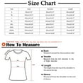 thumbnail image 2 of 2024 Basic Tunic Blouses Womens Flower Print Short Sleeves Shirts Crew Neck Casual Tops Summer Tops For Women Fashion Cute Funny Tshirts, 2 of 3