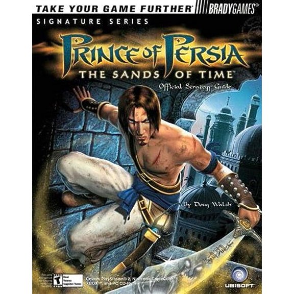 Pre-Owned Prince of Persia Sands of Time Official Strategy Guide Book w/ Poster