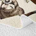 thumbnail image 5 of Castle Fairy Hunting Wood Letter A Bed Spread Queen for Boys,Jungle Wildlife Deer Queen Coverlet Set, 5 of 7