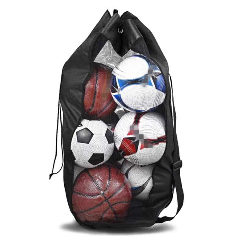Basketball Football Storage Net Bag Sports Balls Carry Mesh Net For School 