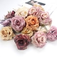 thumbnail image 1 of Gwong Decoración hogareña 10pcs Forma de rosa Forma artificial Cabeza anti-envejecimiento Poliéster Fotografía Props Fake Flowe Head Decoración del hogar Gwong 21076602, 1 of 6