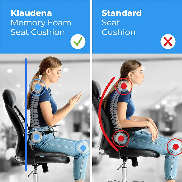 Klaudena Reviews - Is Memory-Foam Seat Cushion Worth It?